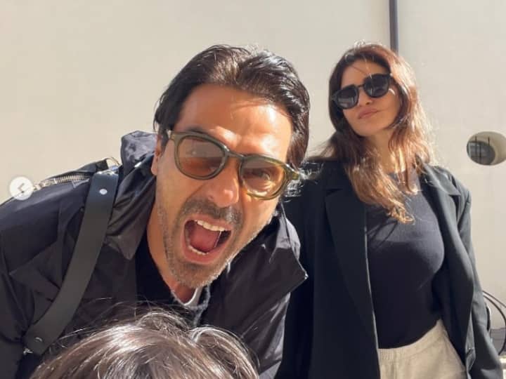 Arjun Rampal's girlfriend was trolled for living in a residence, Gabriella responded like this

