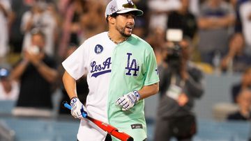 Bad Bunny, in the 2022 MLB All-Star.