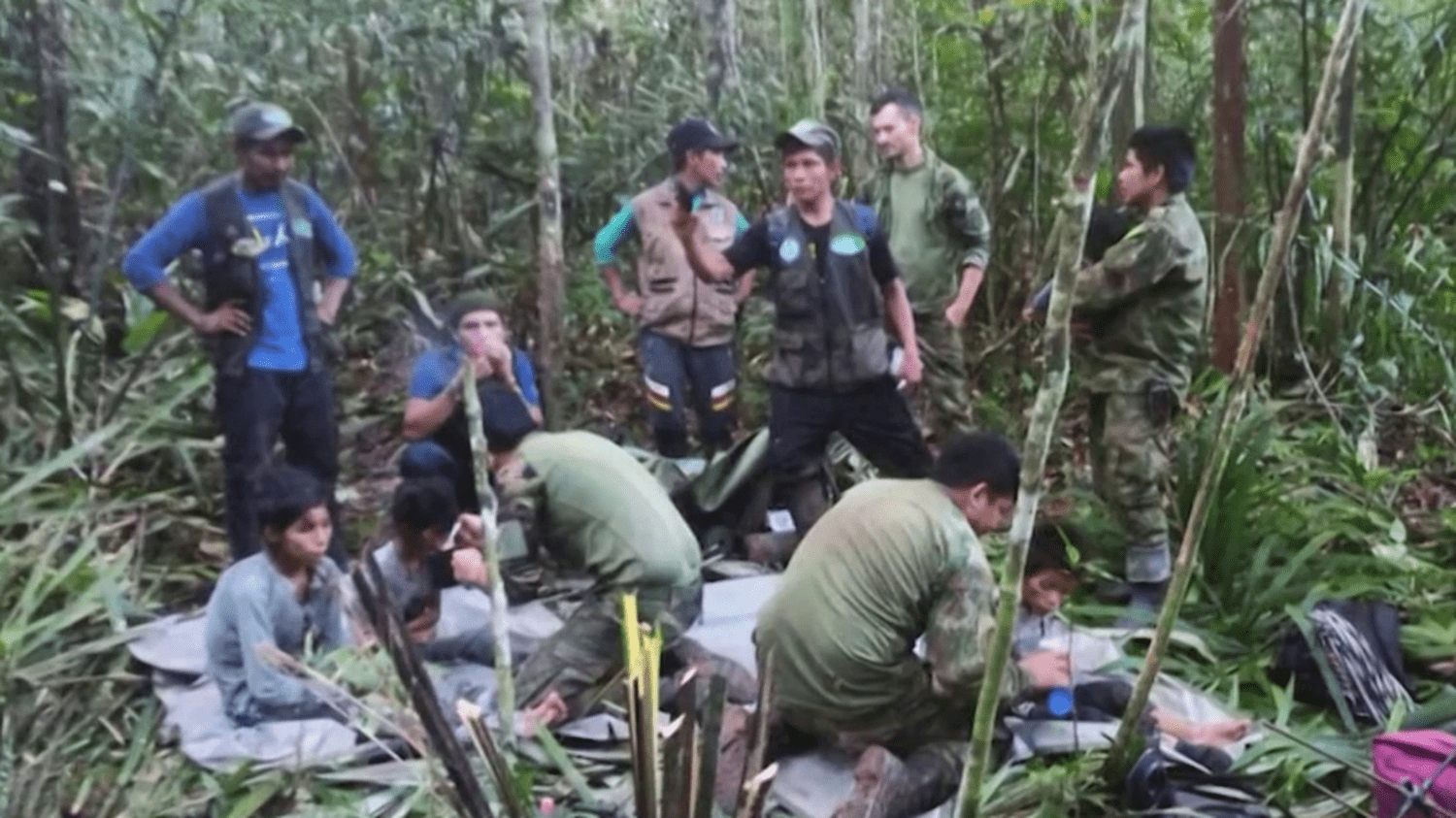 Colombia: 40 days after a plane crash, four children have been found
