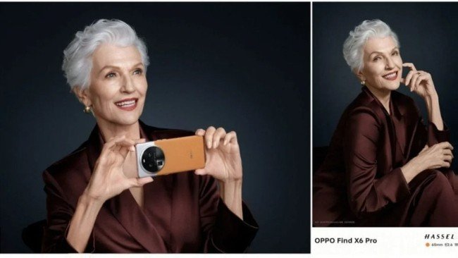 Elon Musk's mother is the new face of OPPO smartphones Maye Musk, mother of Elon Musk