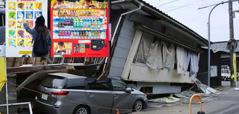If there is an earthquake in Japan, the citizens will get free food
