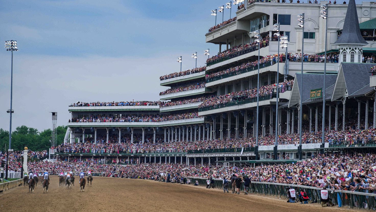 Kentucky Derby racetrack suspends racing after 12 horses die
