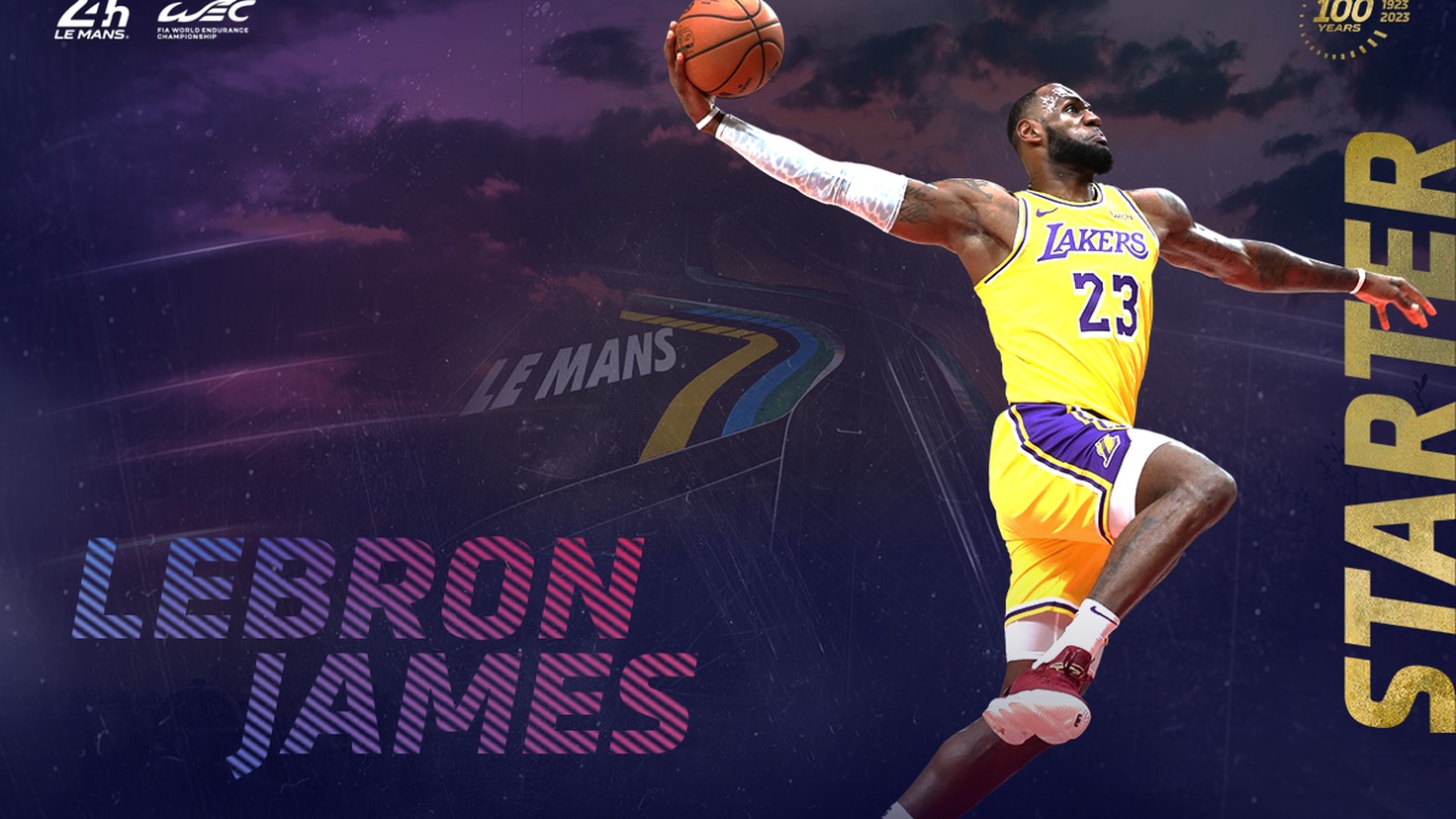 LeBron James will start the 24 Hours of Le Mans
