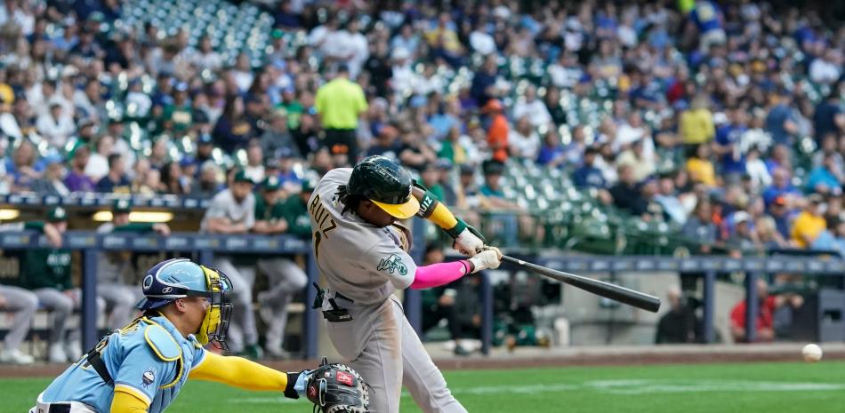 Ramón Laureano decides with a double the victory of the Athletics over the Brewers
