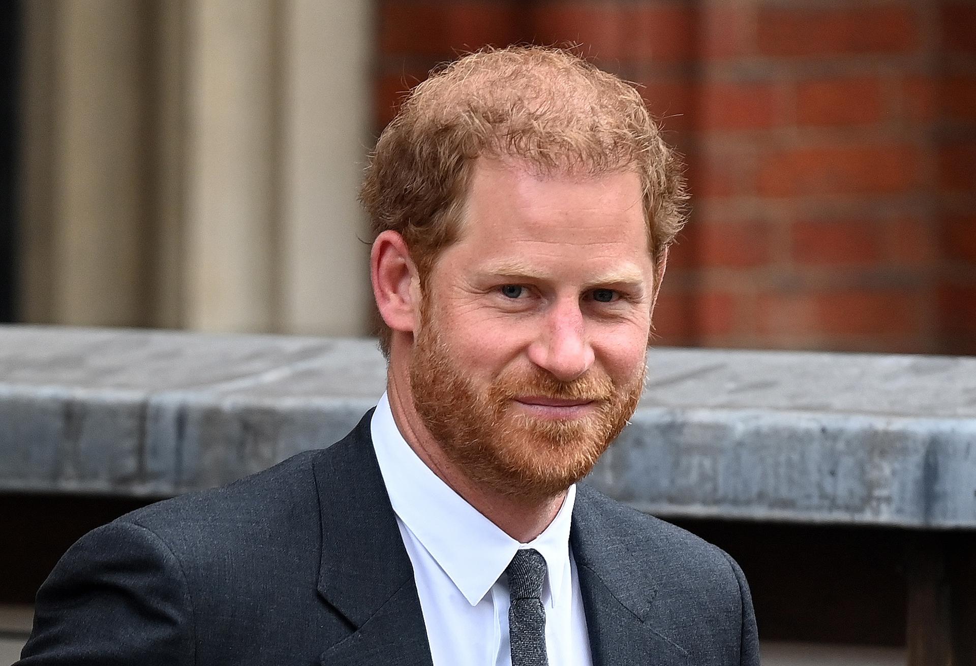 Prince Harry, Duke of Sussex, in a file photograph.  BLAZETRENDS/Andy Rain