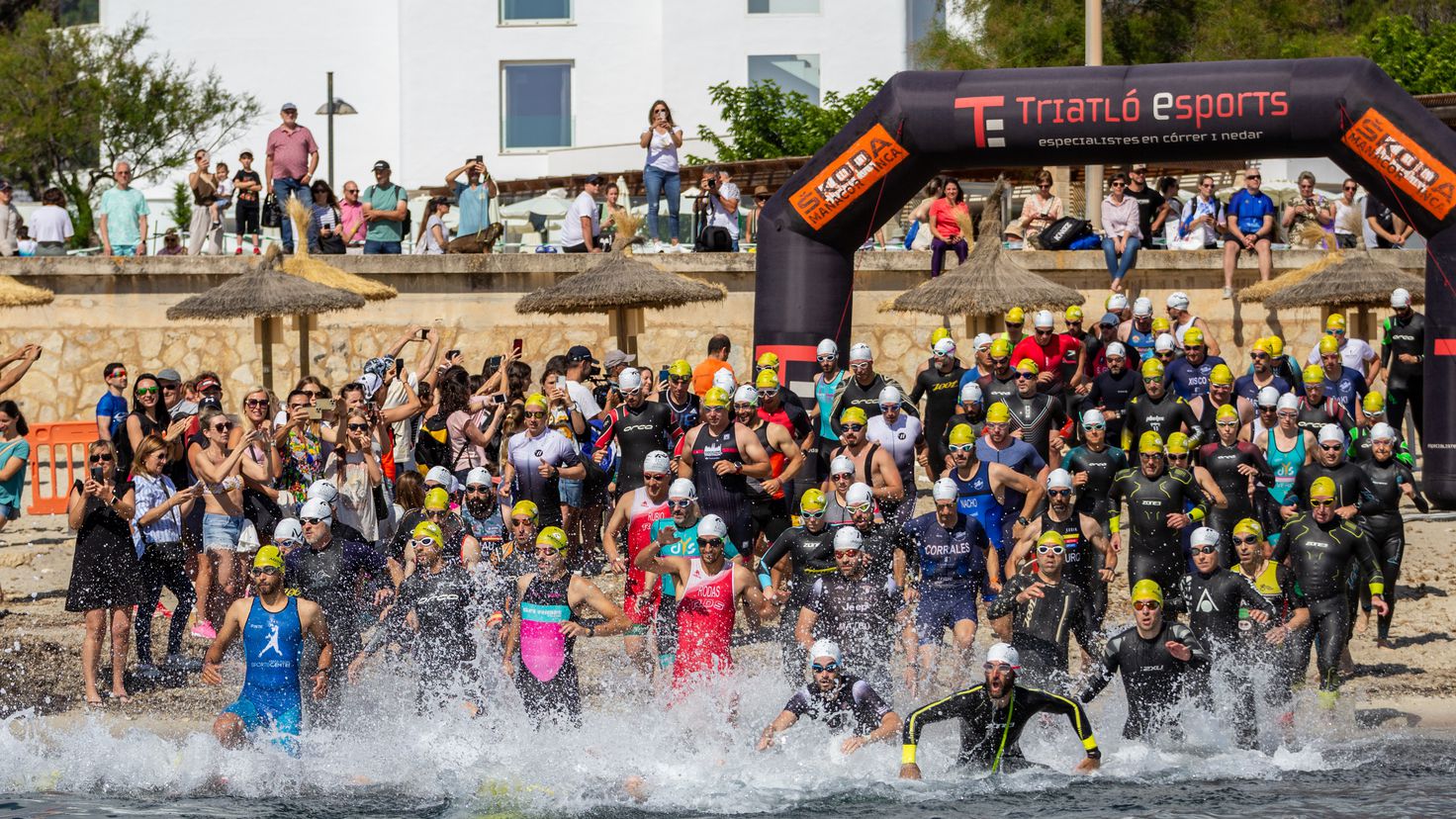 Vadell and Parra win the Total Tri Mallorca in Cala Millor
