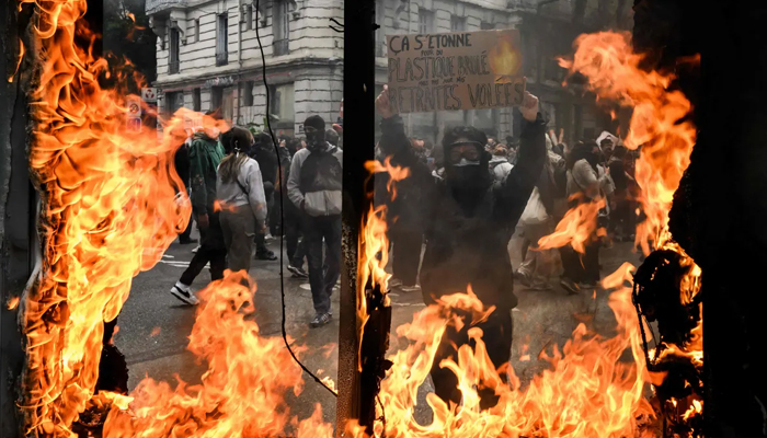 1300 arrested overnight in hot France