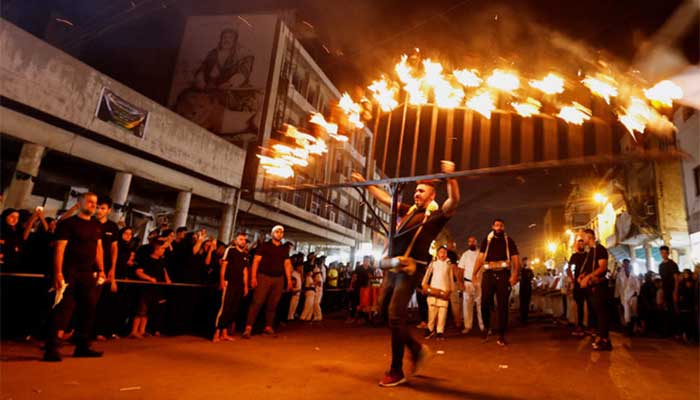 4 killed in fire in Karbala on Ashura day Shia Muslims gather in Karbala to observe Ashura - Reuters