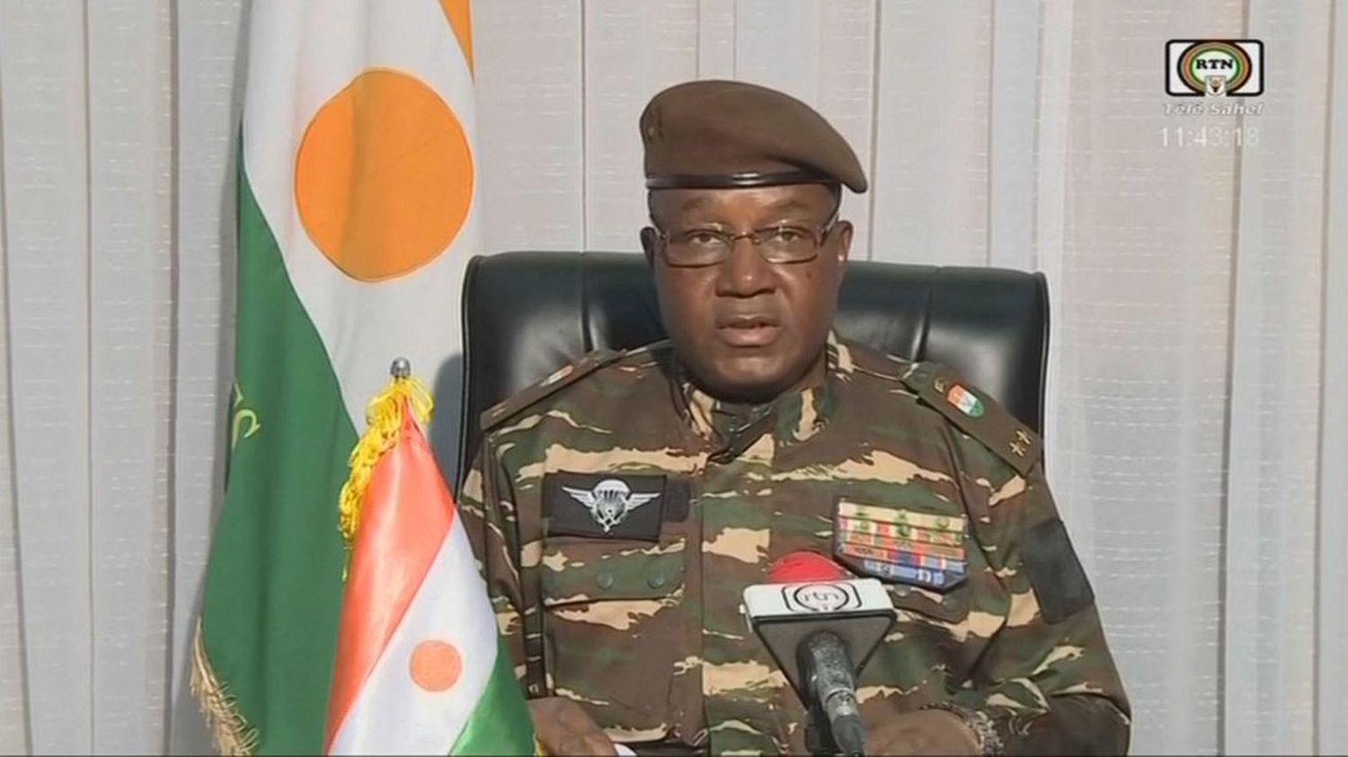 Coup d'Etat in Niger: General Abdourahamne Tchiani proclaims himself 