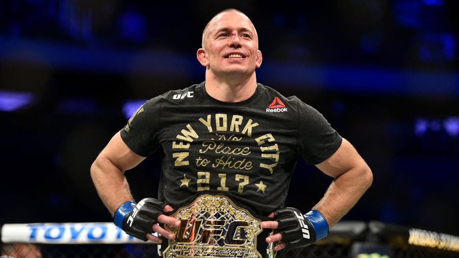 Georges St-Pierre returns to the UFC to fight in a grappling tournament
