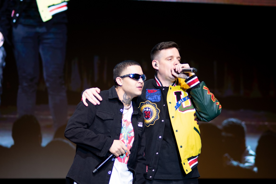 The urban Dominican Jey One was one of Marko's guests at the Jaragua hotel.