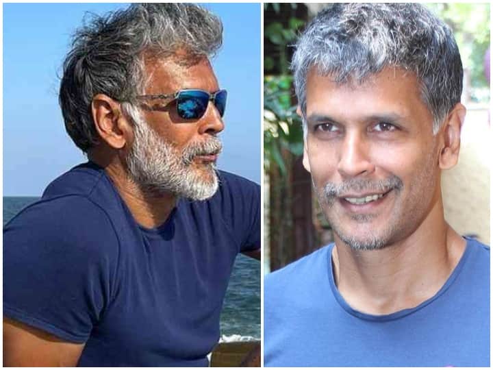 Milind Soman, who had fought four beauties, not one or two, then married a girl 25 years younger.

