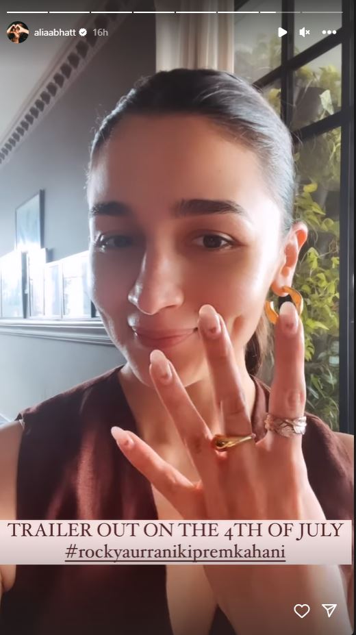 Rocky and Rani Ki Prem Kahani Trailer Out This Day