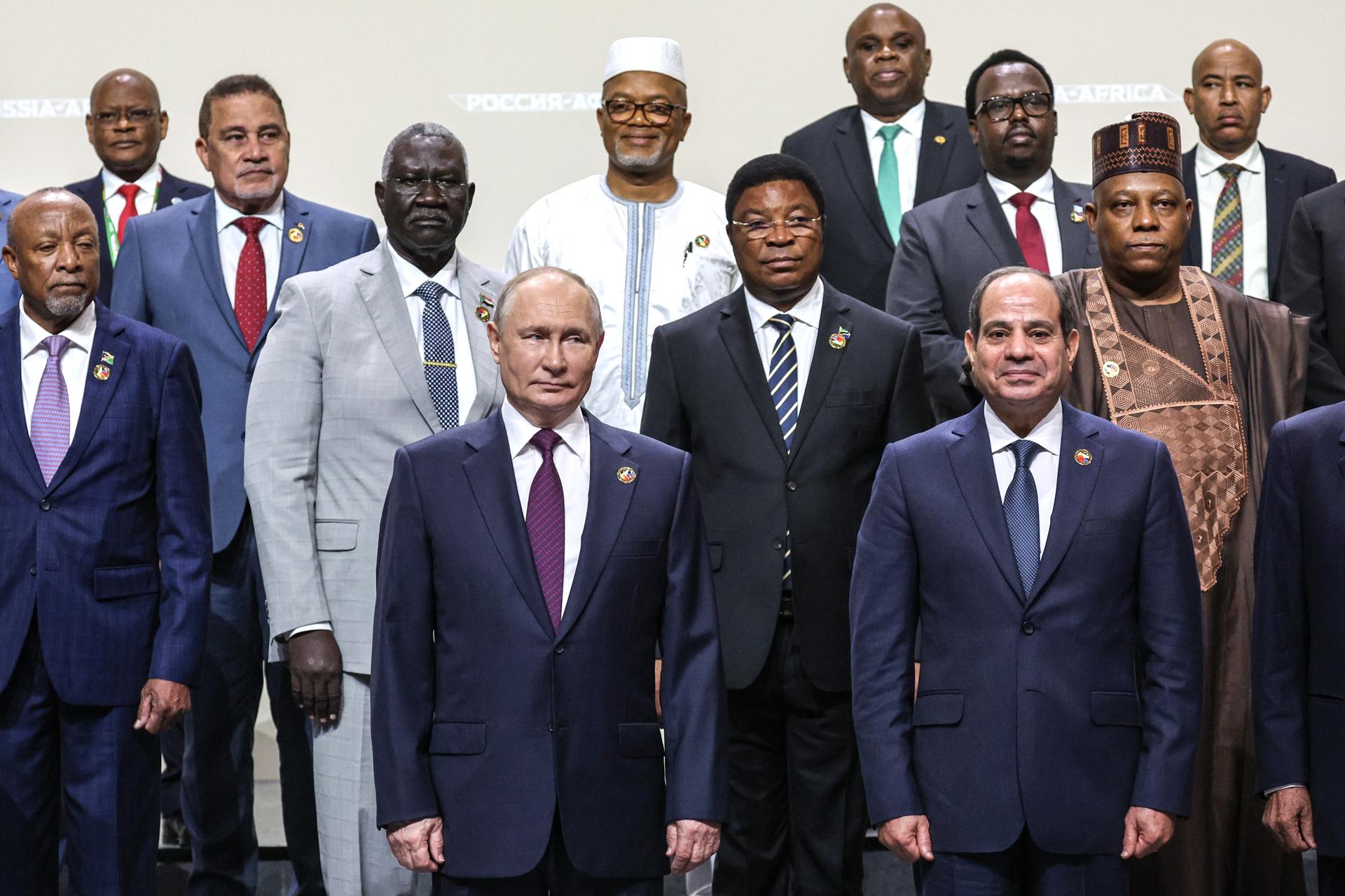 Putin at the Russia-Africa summit