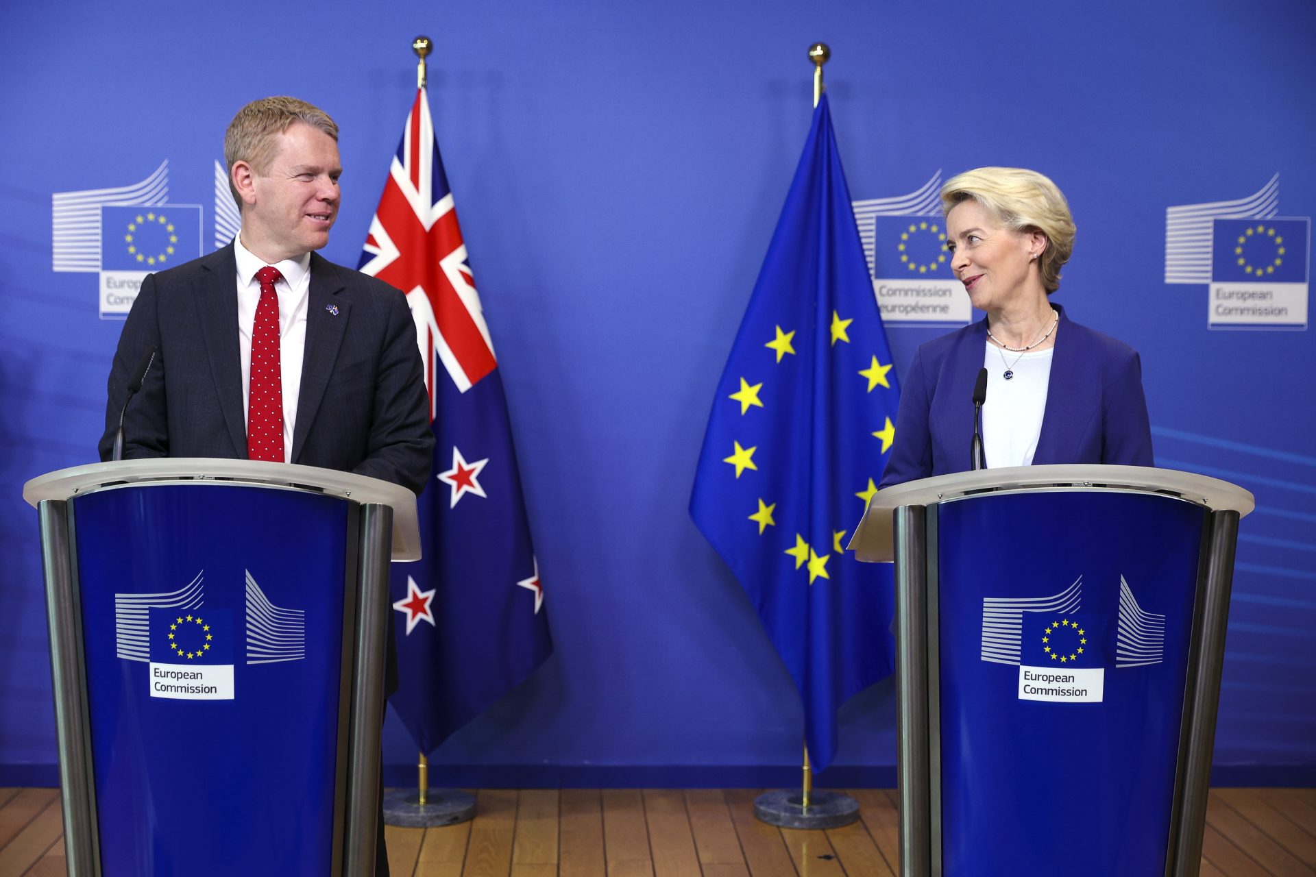 The EU and New Zealand sign a free trade agreement
