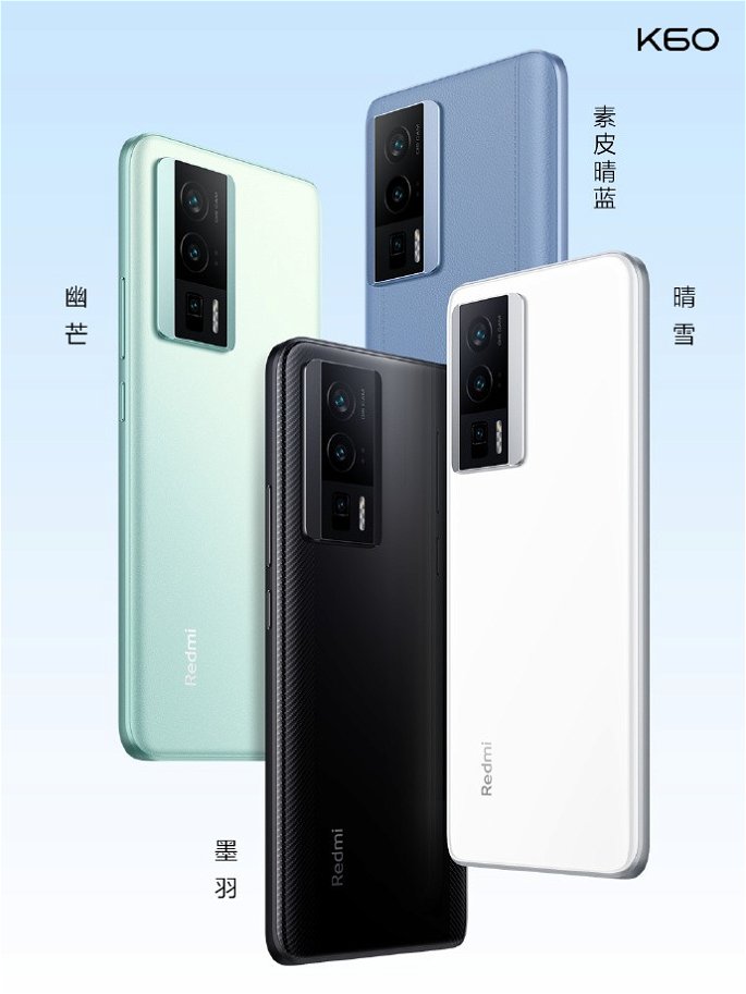 Redmi K60 group picture