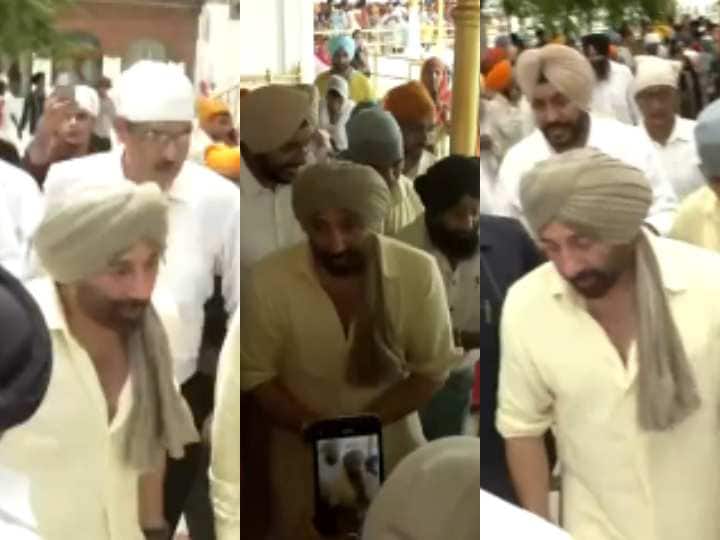 Prior to the release of Gadar 2, Sunny Deol accepted Waheguru's blessing and paid homage to him in the Golden Temple

