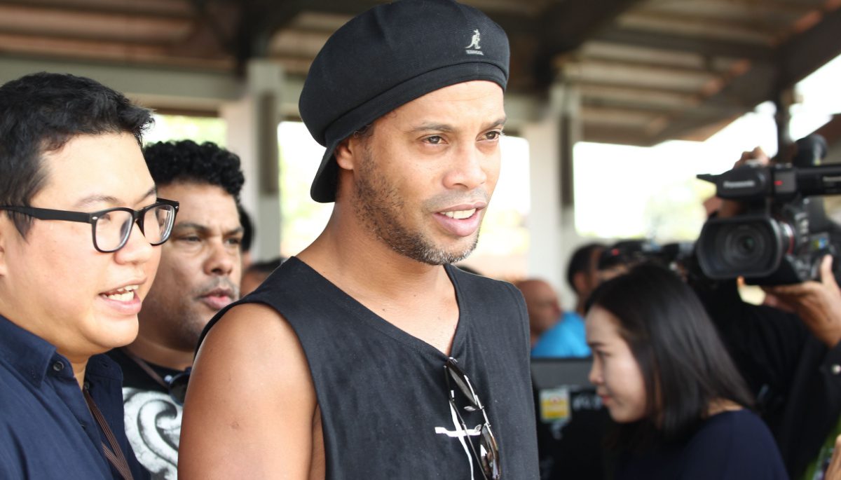 Ronaldinho has been linked to alleged crypto scams

