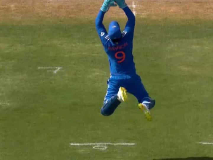 Watch: Ahead of the Asian Cup, Sanju Samson showed off his wicketkeeping skills and caught a surprise catch

