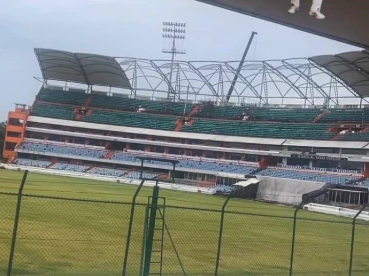 World Cup 2023: Ahead of the World Cup, work to improve Hyderabad Stadium is in full swing, see

