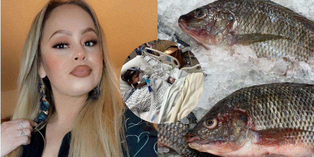 Laura perdió sus cuatro extremidades por una bacteria ‘carnívora’ que adquirió al comer pescado