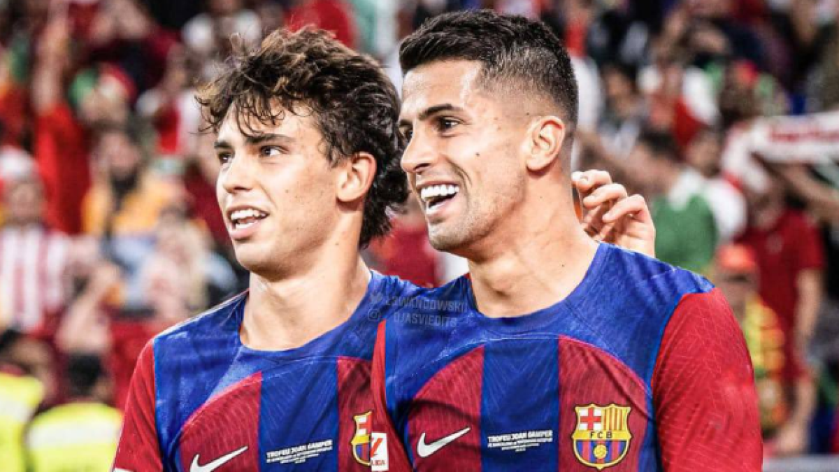 ¿Cómo podría jugar el FC Barcelona con Joao Félix y Joao Cancelo?