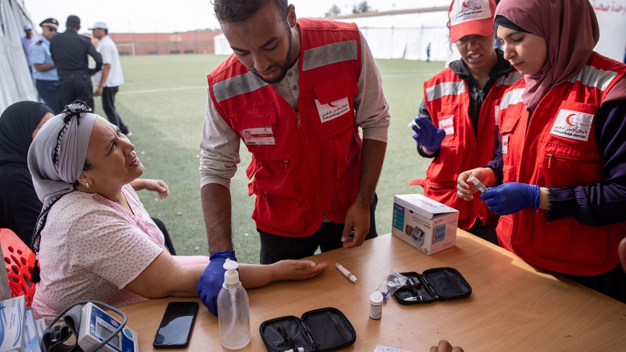 Morocco is focusing on providing health care to earthquake victims

