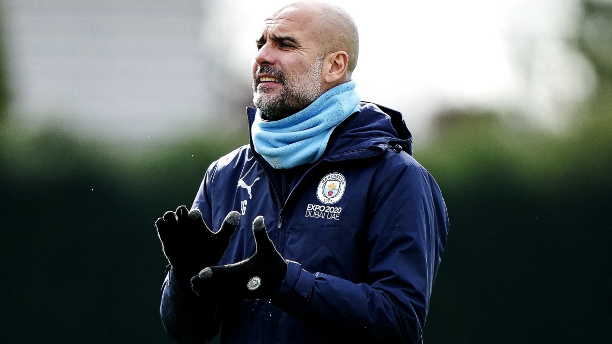 Pep Guardiola, the favorite for England's bench in 2024