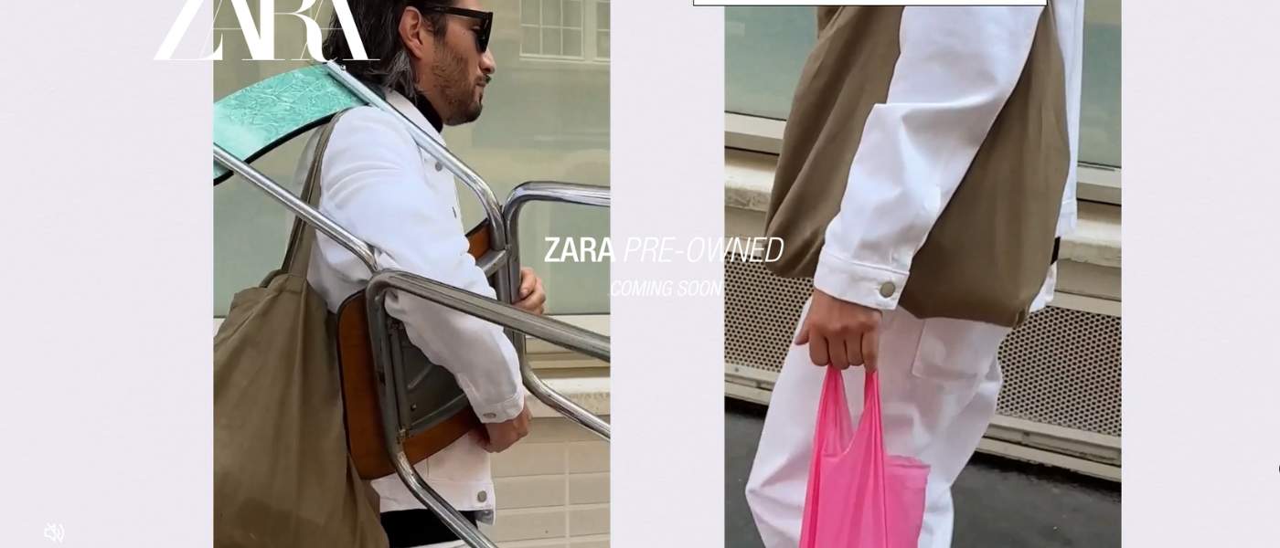 Zara's second-hand platform lands in France