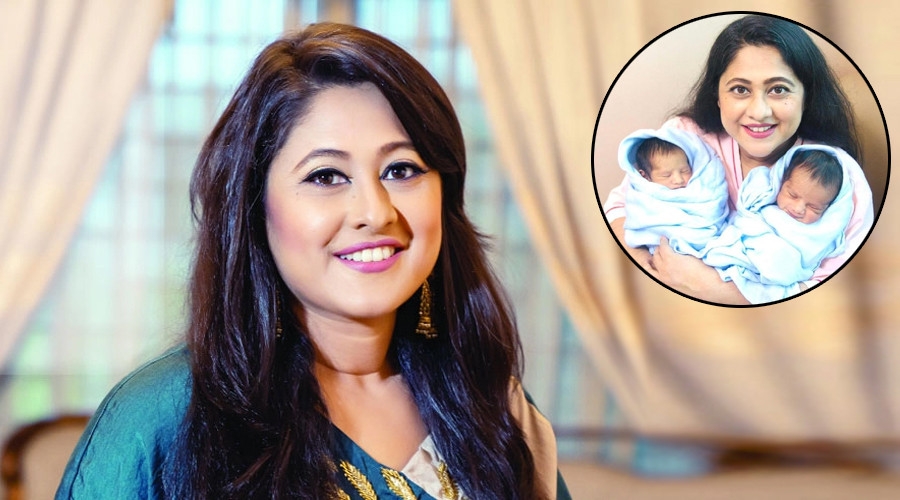 Actress Sumaiya Shimu has become a mother of twins