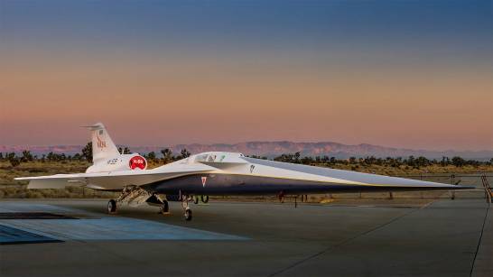 NASA's X-59 silent supersonic aircraft has been unveiled

