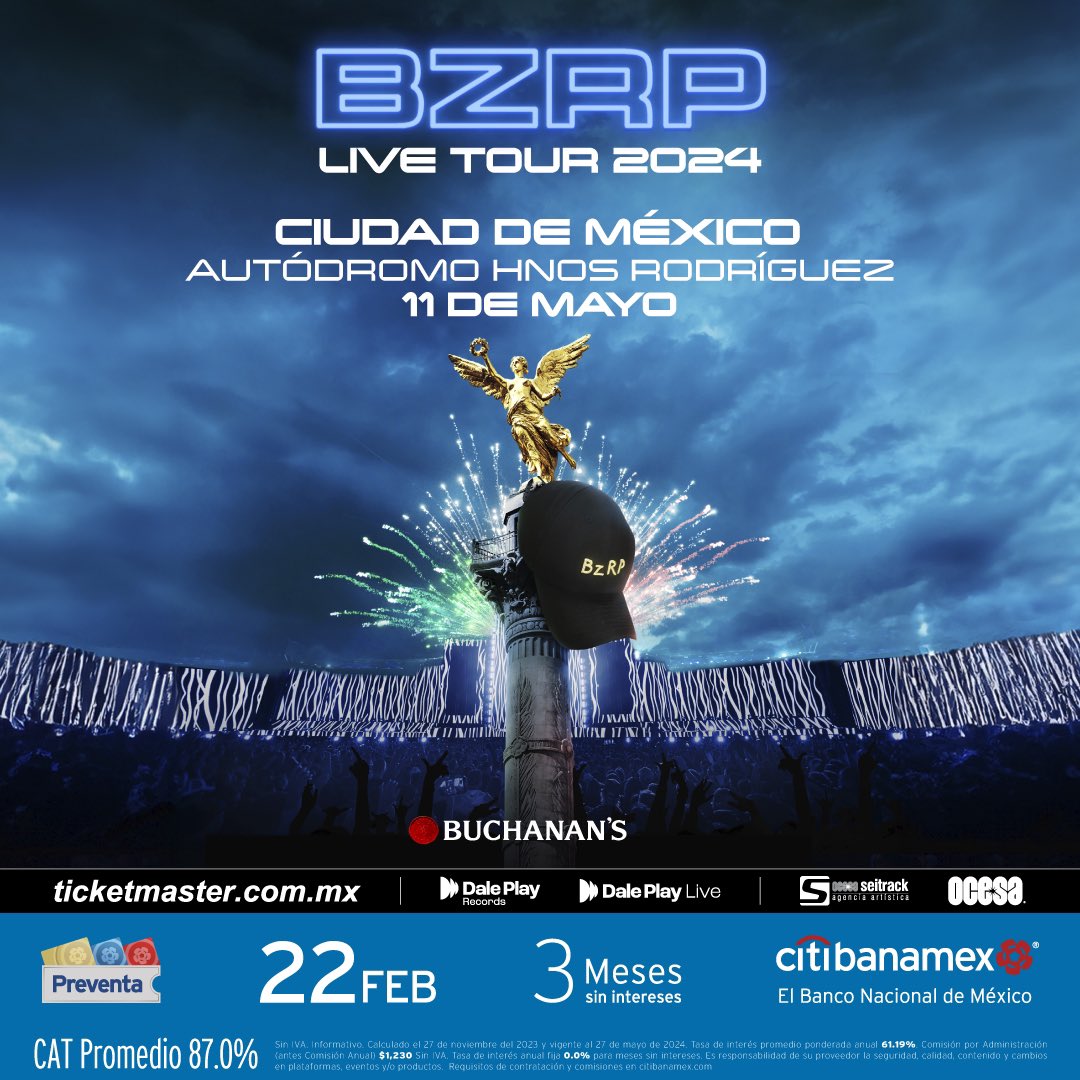 Dates, advance sales and everything about Bizarrap's solo concert in CDMX 