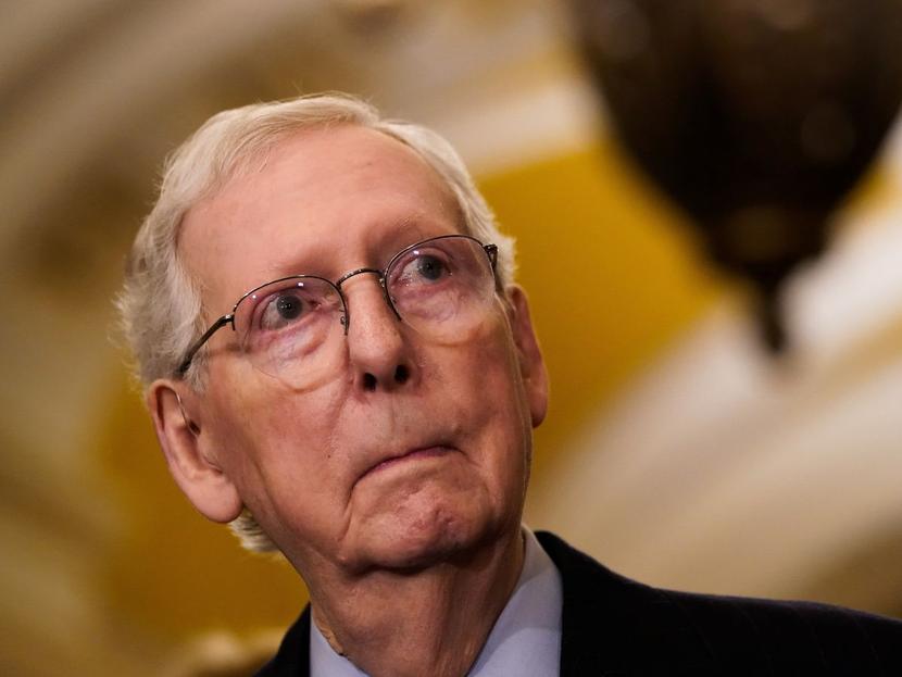 Mitch McConnell, Republican leader in the US Senate.  (Reuters)