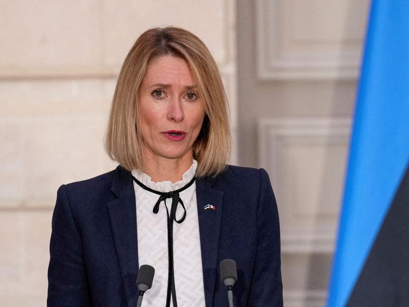 Kaja Kallas, Prime Minister of Estonia.  (Reuters)