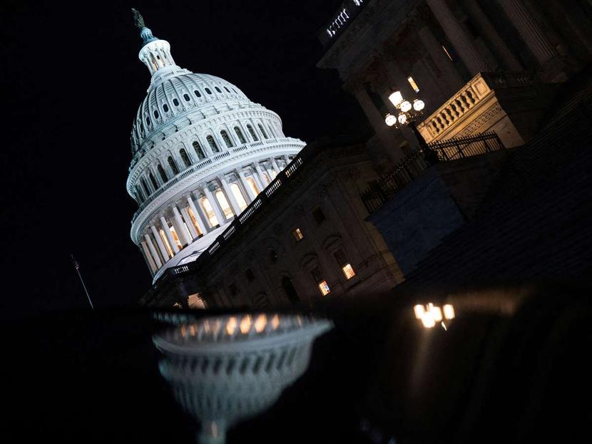 The Capitol, seat of the United States Congress.  (Reuters)