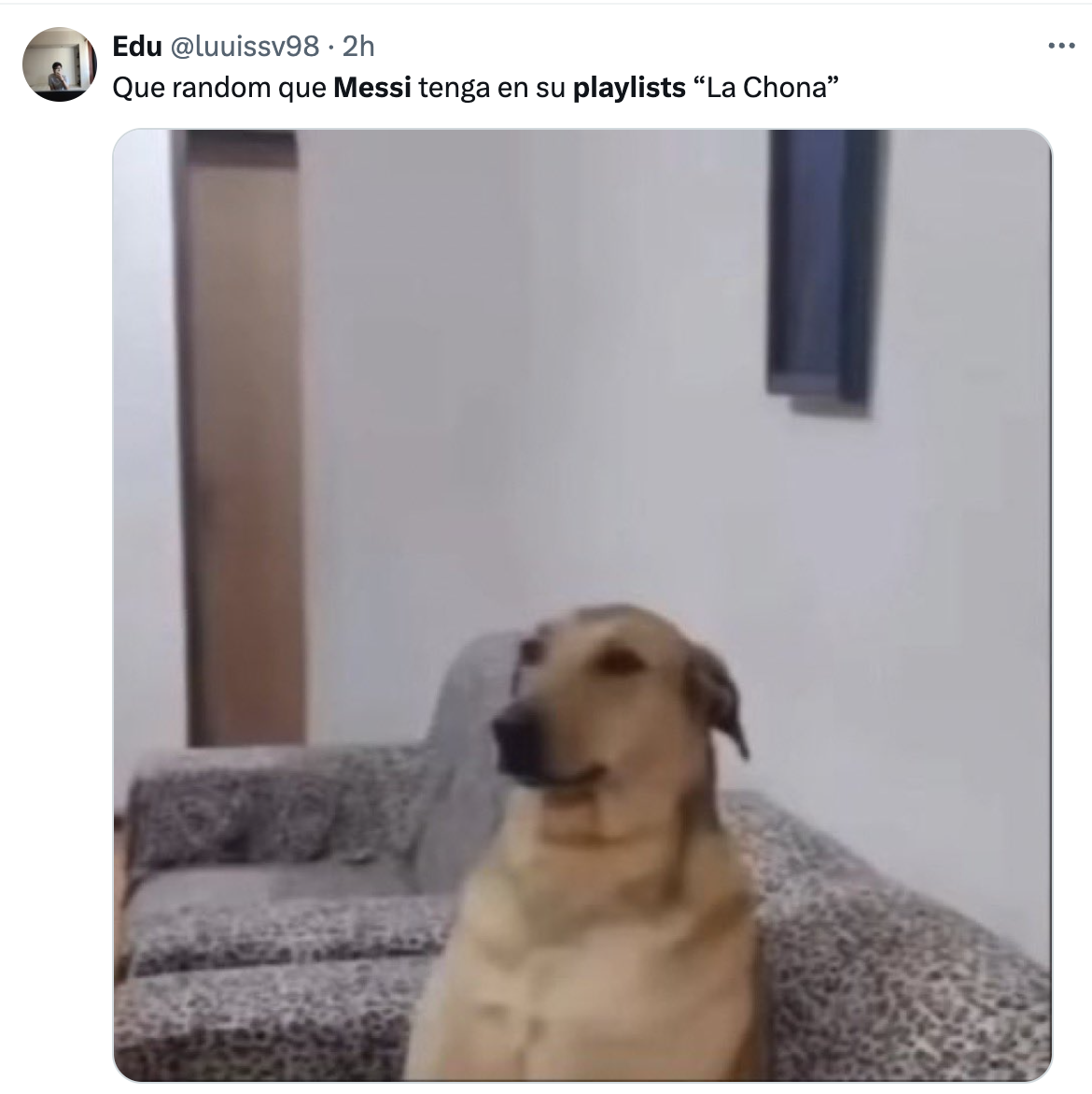 These are Messis favorite songs according to his own playlist