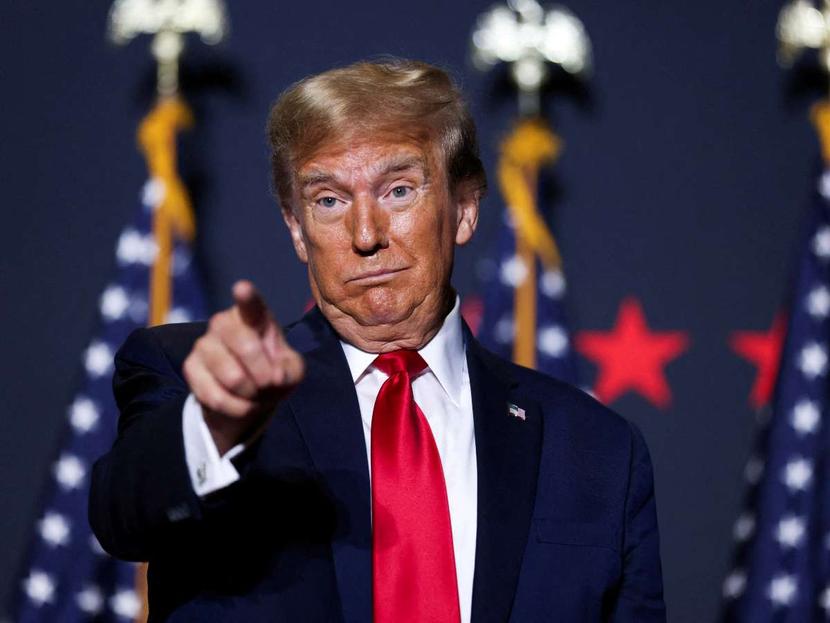 Donald Trump, former President of the United States.  (Reuters)