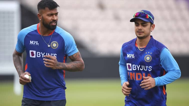  BCCI unhappy with Ishan Kishan's training with Hardik Pandya!  A shocking report came out

