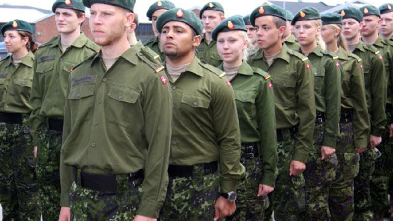Denmark is including women in military service to strengthen its army


