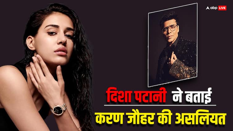 Karan Johar did something like this with Disha Patani at the age of 18, the actress got emotional remembering it

