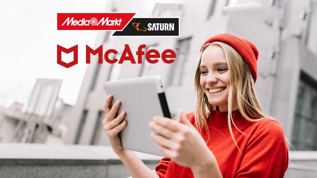 McAfee-Sicherheits-Software bei Media Markt