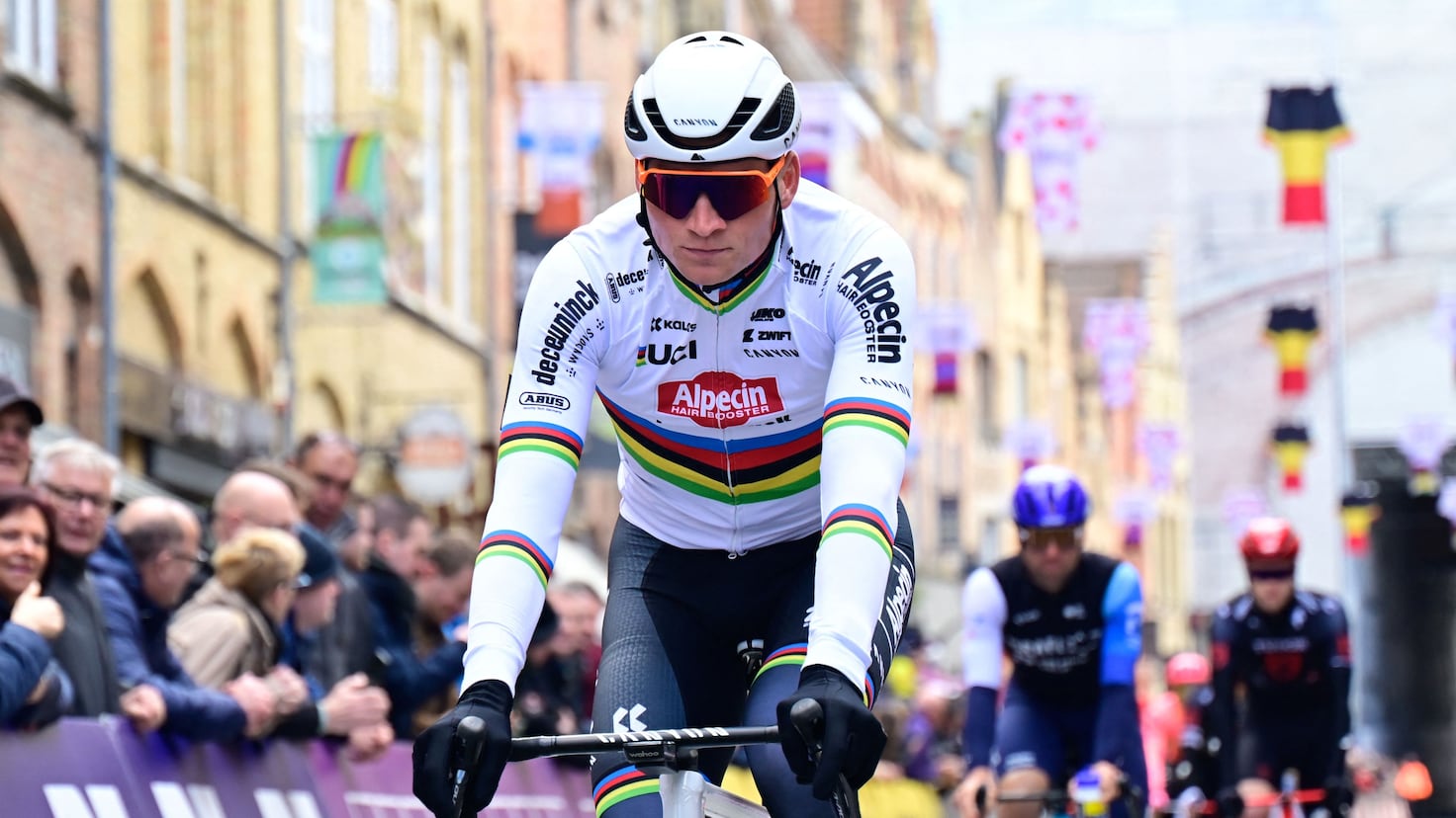 Van der Poel, “Home Alone” on the Tour of Flanders

