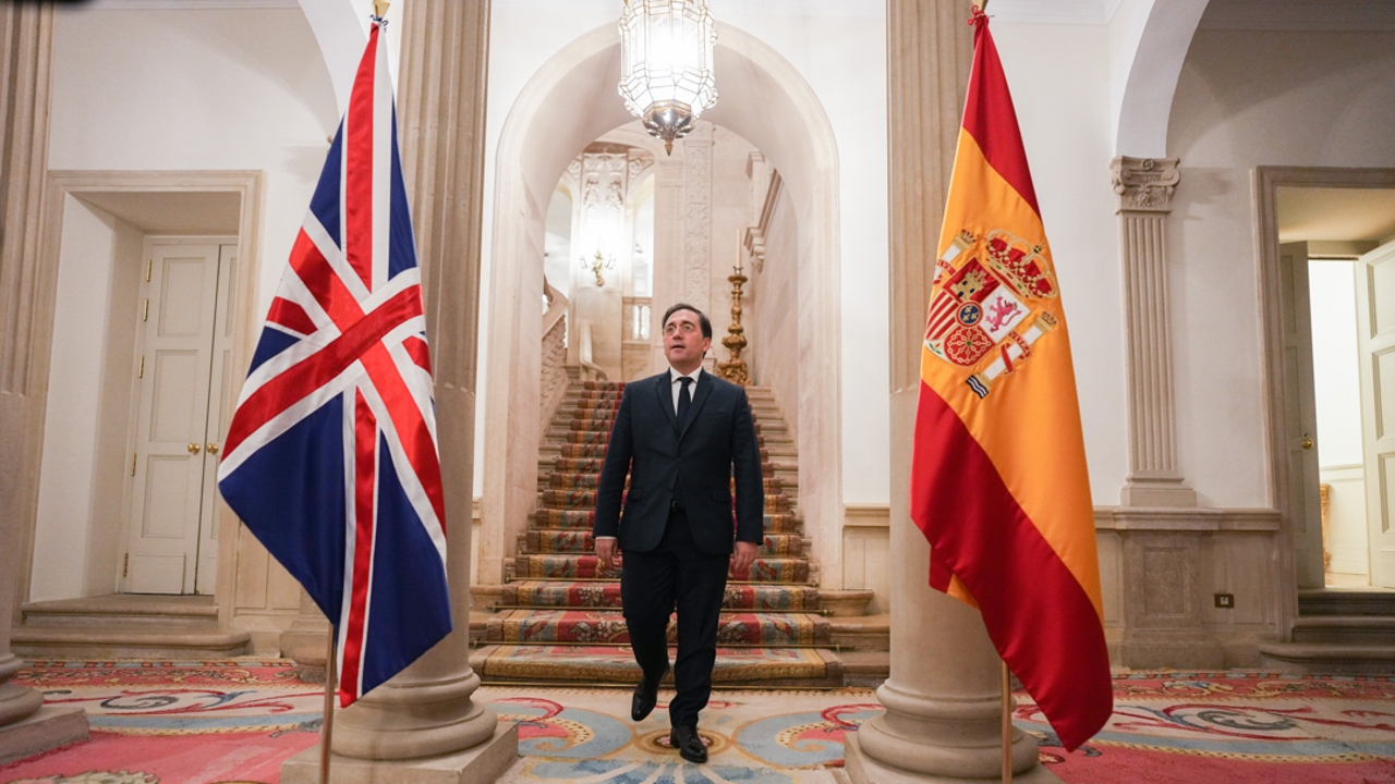 Albares, Cameron and the EU address the most complex questions about Gibraltar in Brussels

