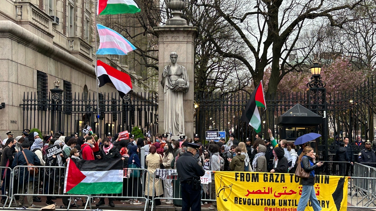 Concerns about the rise of anti-Semitism on US college campuses following pro-Palestinian protests at Yale and Columbia

