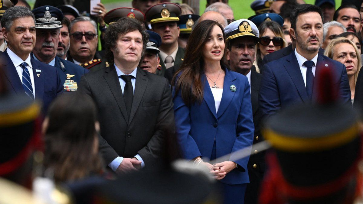 Javier Milei reiterates his claim to the Malvinas and calls on Argentines to reconcile with the armed forces

