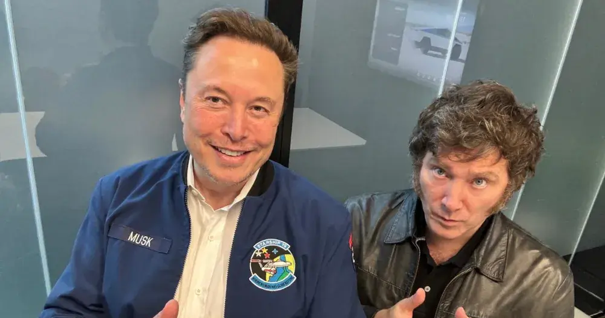 “Love at first sight” between Elon Musk and Javier Milei



