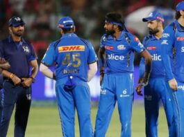 The situation of Mumbai Indians has not changed even after 12 years, the same situation happened again at the Sawai Mansingh Stadium.

