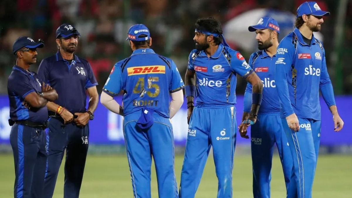 The situation of Mumbai Indians has not changed even after 12 years, the same situation happened again at the Sawai Mansingh Stadium.

