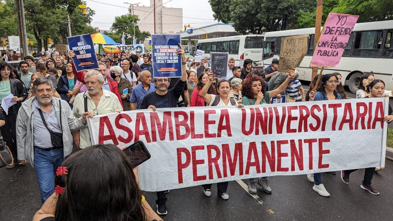 University demonstrations challenge the Milei government in Argentina

