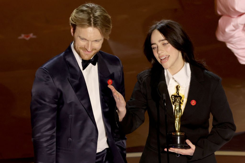 Finneas and Billie Eilish at the Oscars 2024